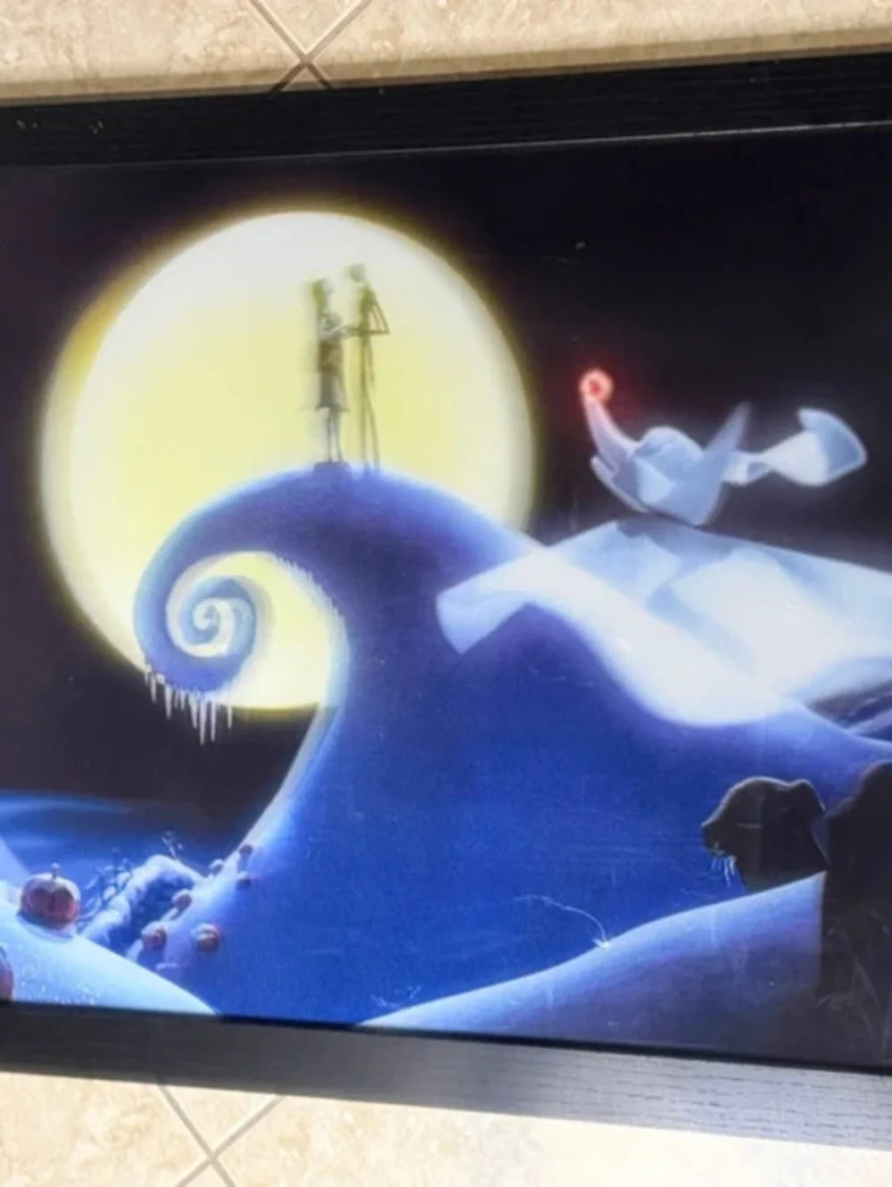 Disney Tim Burton’s The Nightmare Before Christmas 3D Framed Wall Decor